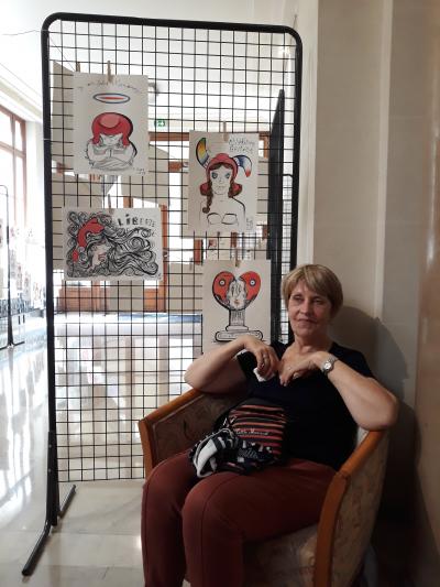 Une forêt de dessins de Marianne à la Mairie du 5ème