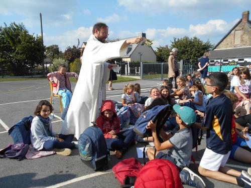 Célébration de bénédiction des cartables