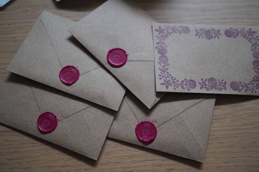 Faire-part gravé pour nos 10 ans de mariage