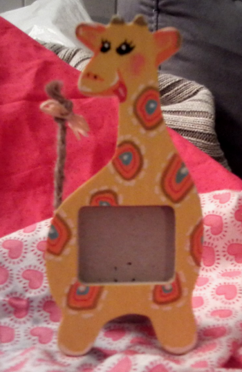 cadre girafe