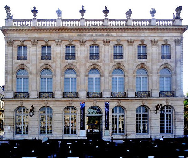 Avec l'Association Culturelle Châtillonnaise, visite du Musée des Beaux Arts de Nancy, place Stanislas
