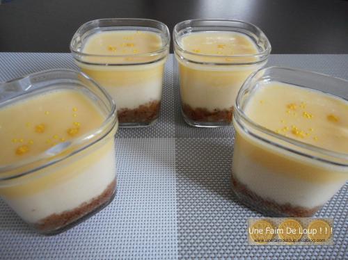 Cheesecake individuel au speculoos et lemon curd (Seb Multi Délices)