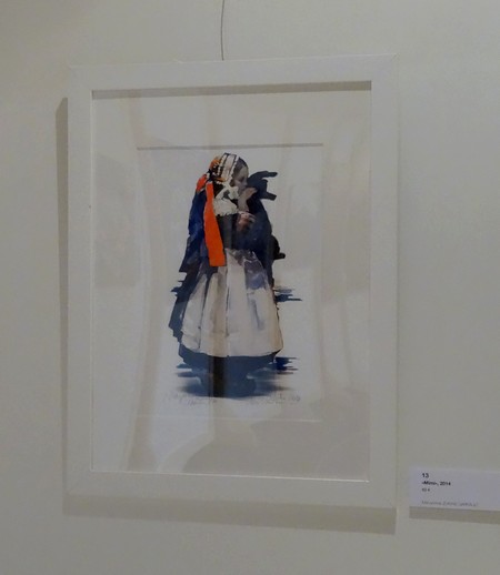 Maryvonne Jeanne-Garrault, est l'invitée d'Honneur du 6ème salon des peintres des Amis du Châtillonnais