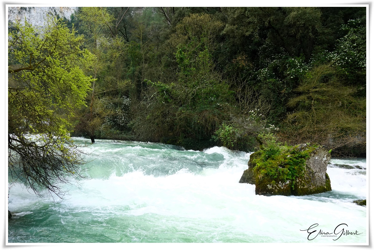 Fontaine de Vaucluse en furie