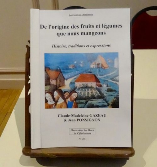 Jean Ponsignon a dédicacé son ouvrage "De l'origine des fruits et légumes que nous mangeons"