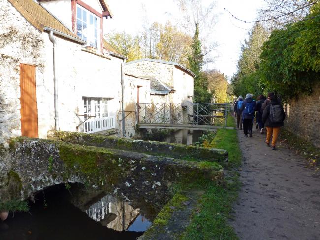 Randonnée autour de Saint-Rémy-lès-Chevreuse avec Jacqueline