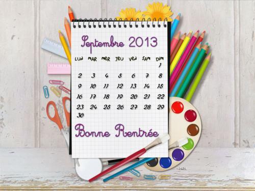 Bonjour mois de Septembre