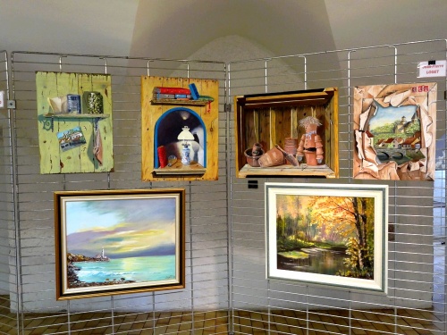 Souvenirs du troisième Salon des Peintres des Amis du Châtillonnais, mai 2012...