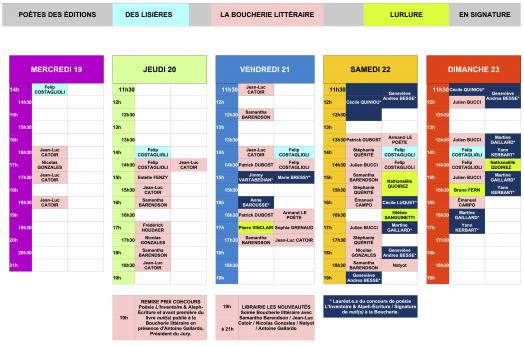 Marché de la poésie de Paris & autres évènements