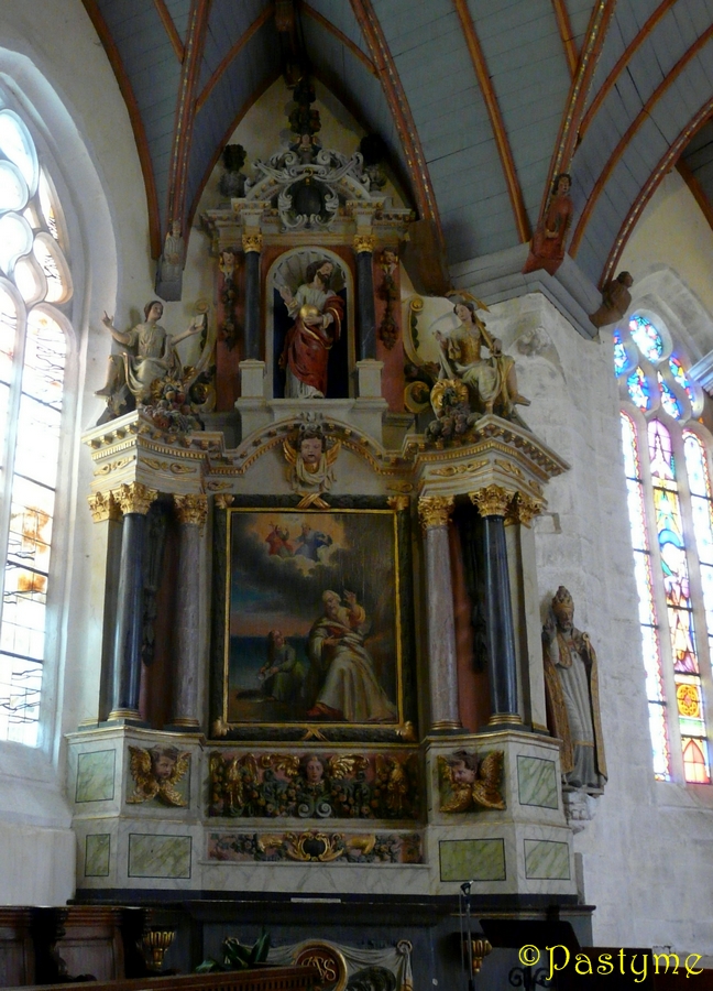 SIZUN - Intérieur de l'église