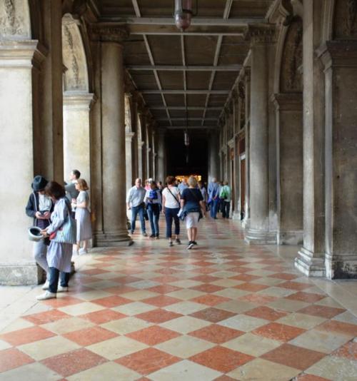 Les arcades de la place Saint-Marc à Venise