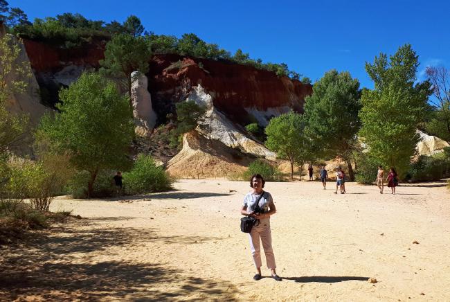 ☻ Vacances 2022 : visite du Colorado provençal