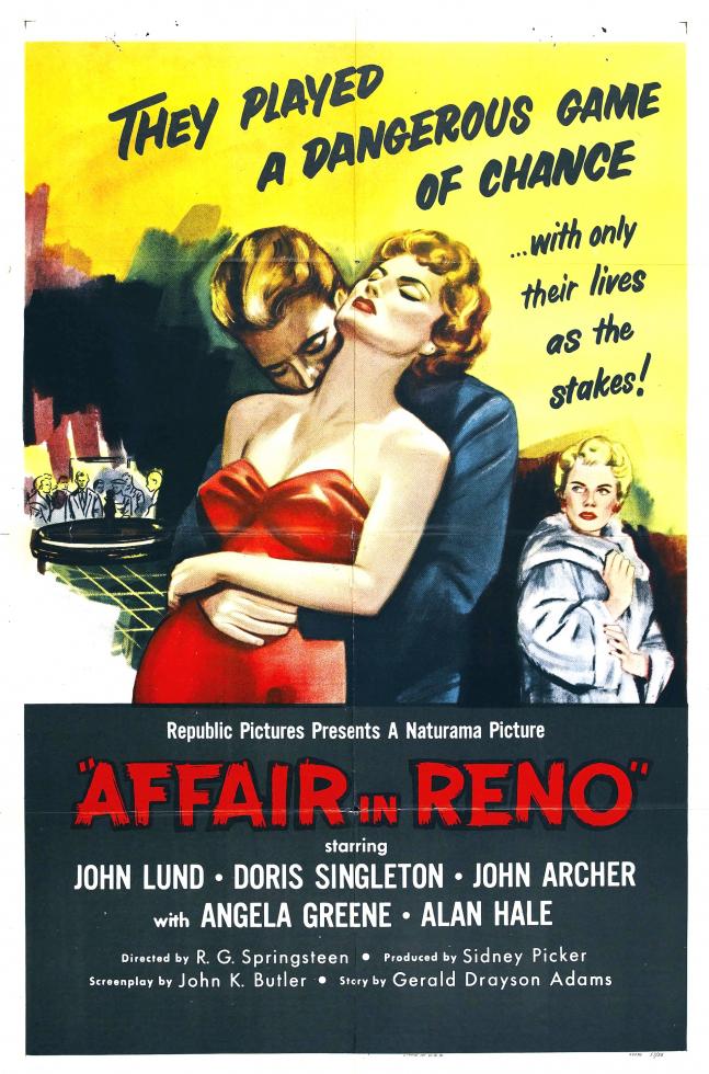  AFFAIR IN RENO BOX OFFICE USA 1957