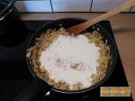 Crozets crémeux au chèvre poireau & noix