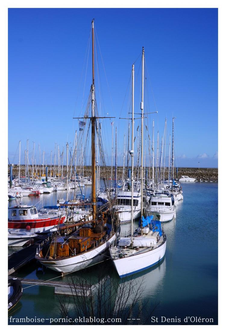 Cabines de plage à Oléron 