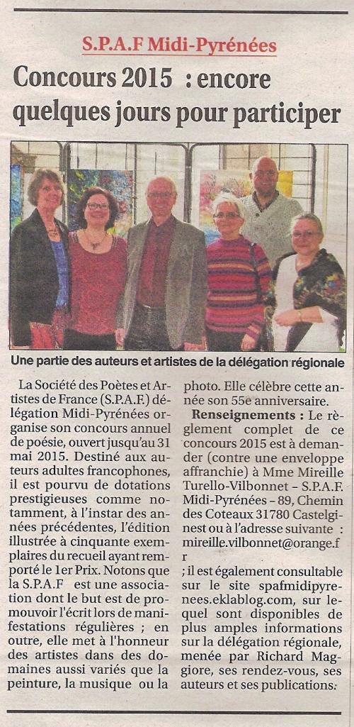 LA PRESSE EN MAI