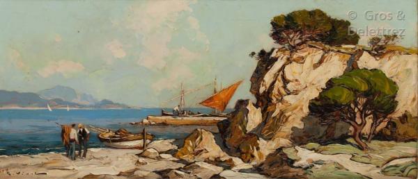 Peinture de : Gustave Vidal