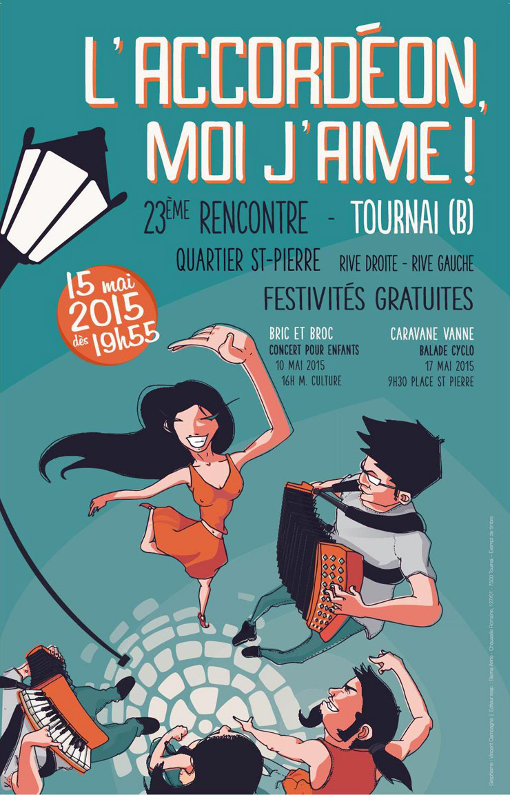 L’Accordéon Moi j’Aime ! à Tournai (B)