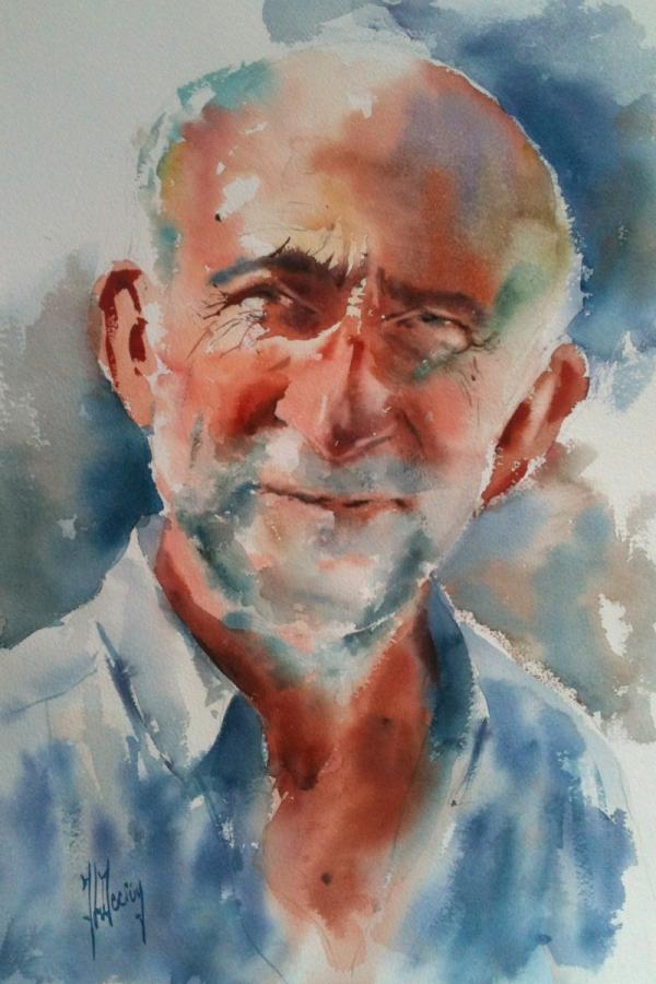 Aquarelles de : Jean Luc Decron