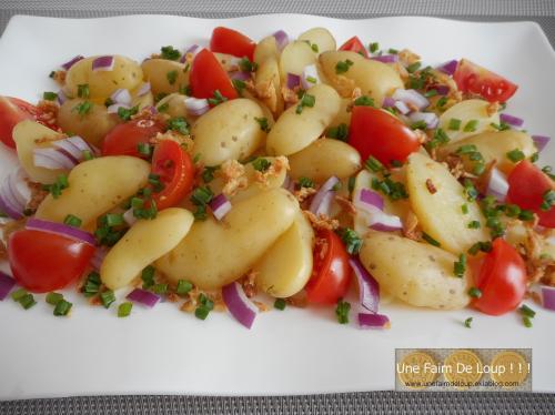 Salade de pommes de terre nouvelles 