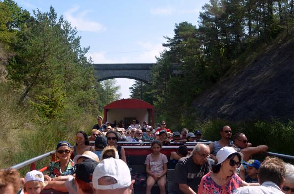 La Coudalère : le train rouge