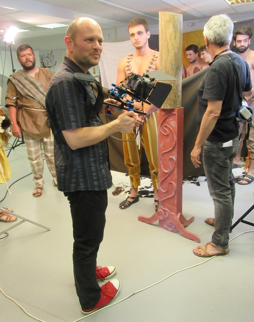 Le tournage du clip  sur la Dame de Vix par "La fabrique à Berlue" a enthousiasmé les visiteurs !