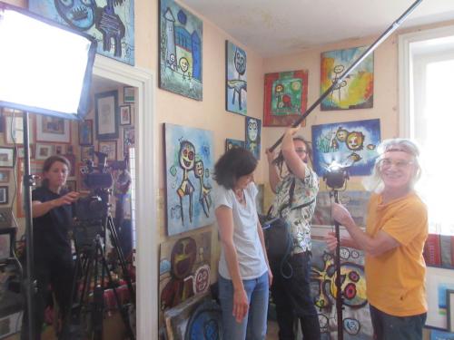Tournage de France 3 - suite