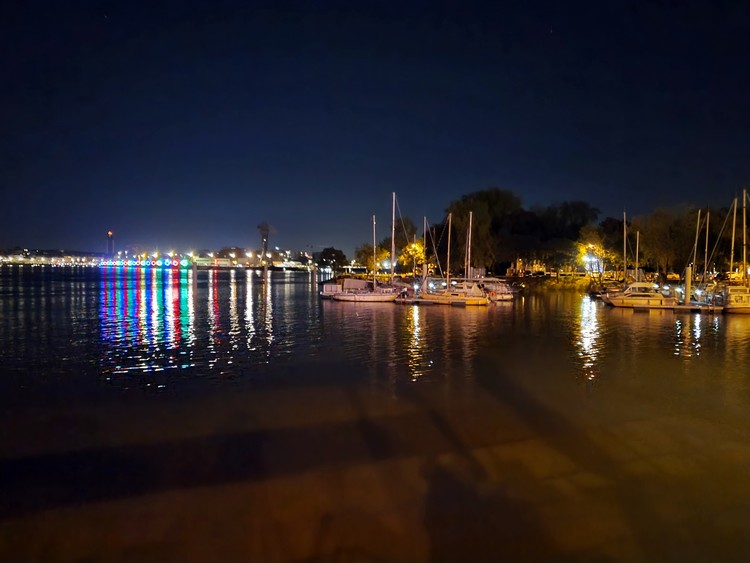 La Loire le soir