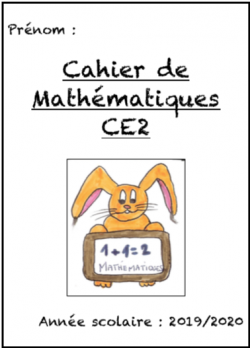 Pages de garde des cahiers des CE2 (année scolaire 2019-2020)