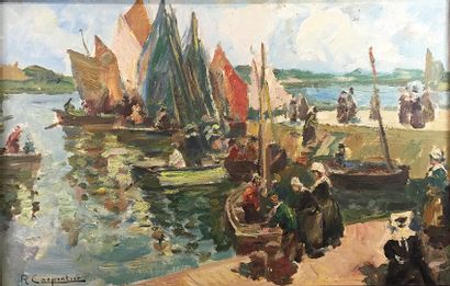 Peinture de : Renée Carpentier-Wintz 