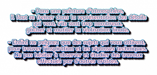 Dessin et peinture - vidéo 4377 : Comment peindre l'atmosphère d'un village japonais (ombre et lumière) ? - aquarelle.
