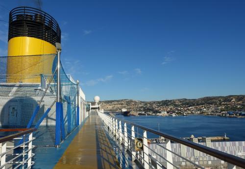 La piste de jogging du Costa DIADEMA