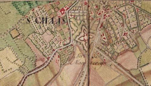 Saint-Gilles (Carte Ferraris, 1777)