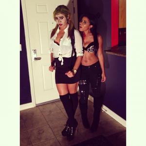 LES COSTUMES DES JACKSON POUR HALLOWEEN 