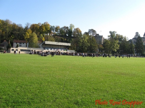 Le cross des élèves du Collège Fontaine des Ducs...