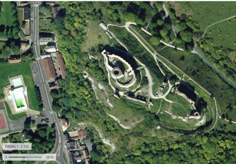 LES REMPARTS DE CHÂTEAU GAILLARD (Eure)