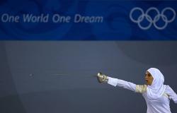 2008 La Mouloudéenne Bentaleb Hadia participe aux Jeux Olympiques de Pékin