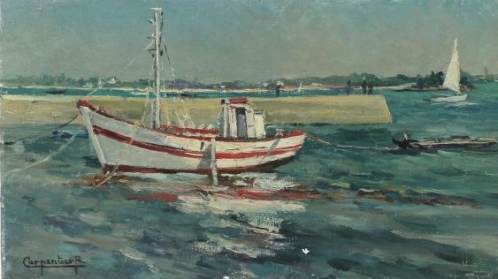 Peinture de : Renée Carpentier-Wintz 