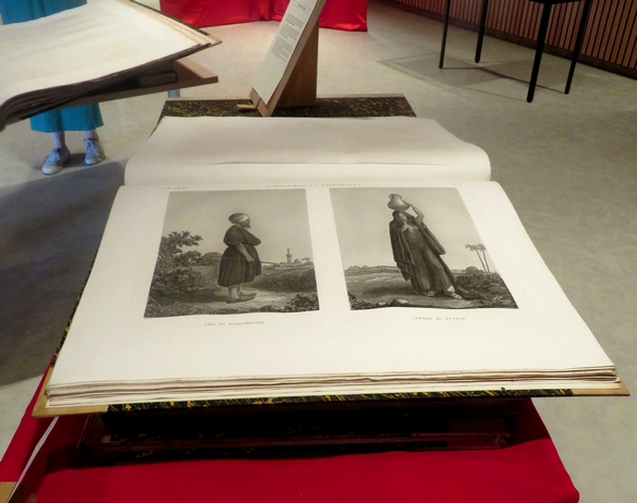 La médiathèque Victorine de Chastenay a présenté une belle exposition sur des documents appartenant au Maréchal Marmont