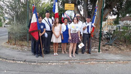 * Fondation France libre Délégation du Var - Cérémonie du 75ème Anniversaire de la Libération du Pradet 