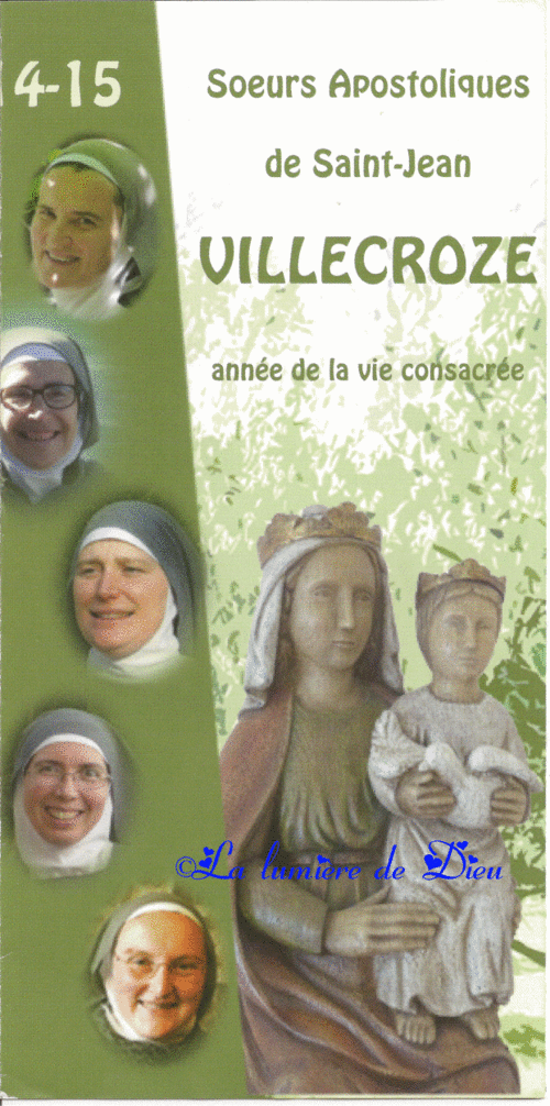 Villecroze, sœurs apostoliques de Saint Jean