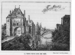 LES REMPARTS DE CAEN (Calvados)