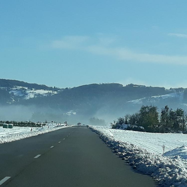 La première neige..