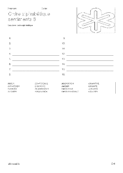 Rallye vocabulaire CM
