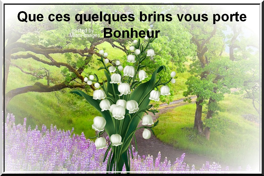Muguet Porte-Bonheurdu 1er Mai