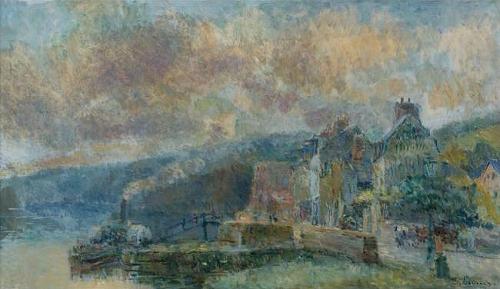 Peinture de : Albert Lebourg
