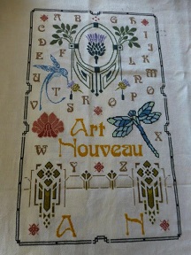 SAL Art Nouveau - Partie 4 - 21ème étape