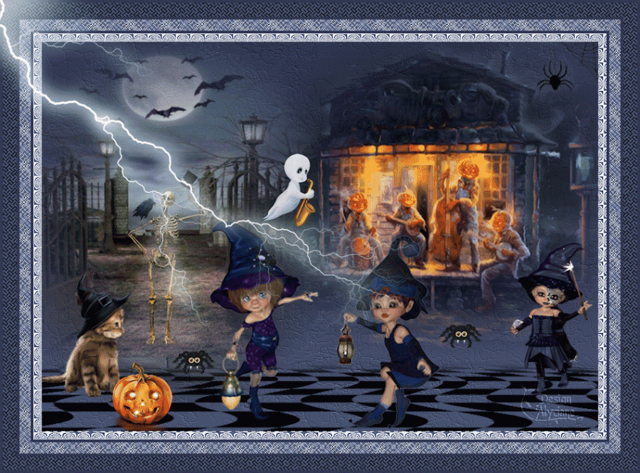 Les danseuses d'Halloween