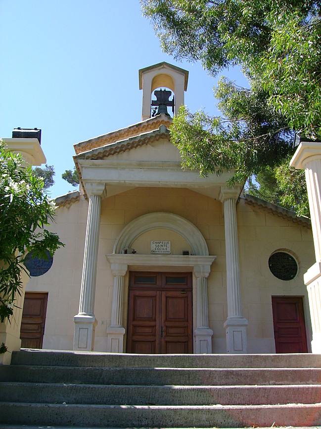 île des Embiez : chapelle sainte Cécile