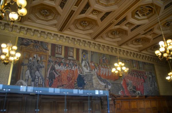 Visite de l'ancien Palais de Justice avec Générations13